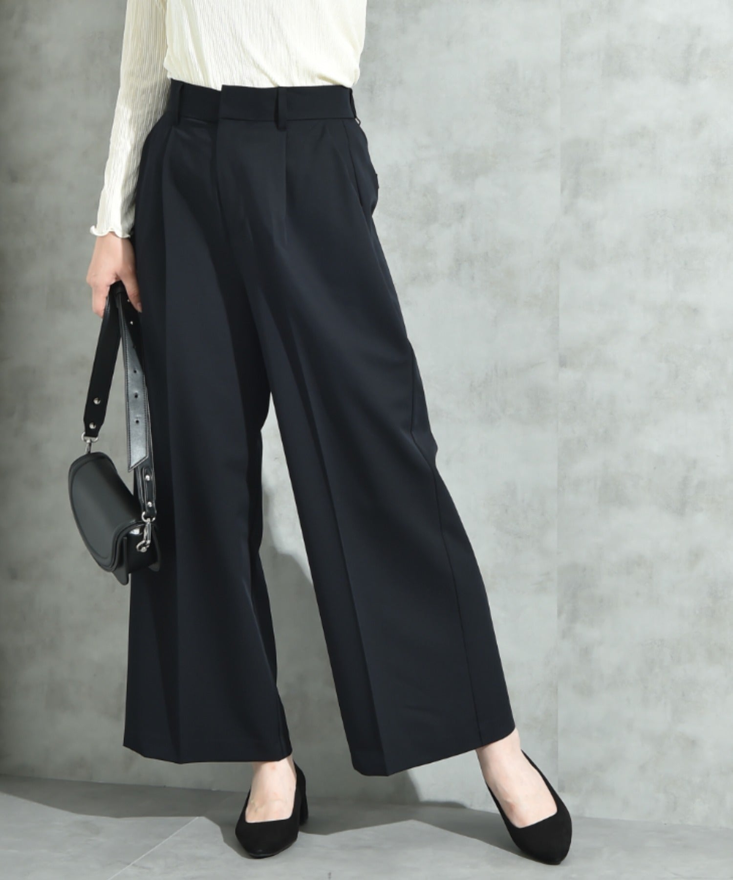 インタープラネット INTERPLANET T／Rサイロ2WAYツイルパンツ （ネイビー） ネイビー