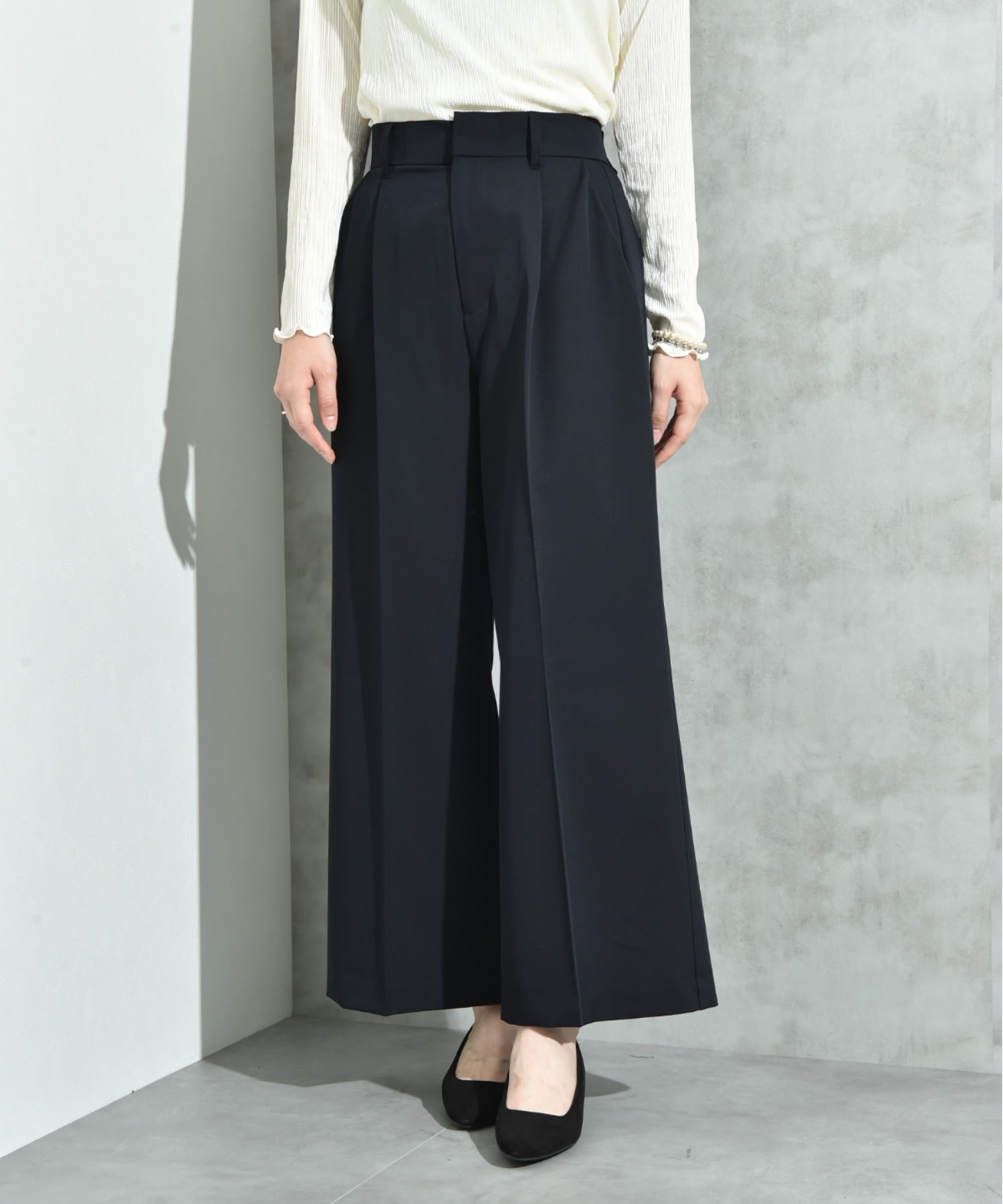 インタープラネット INTERPLANET T／Rサイロ2WAYツイルパンツ （ネイビー） ネイビー