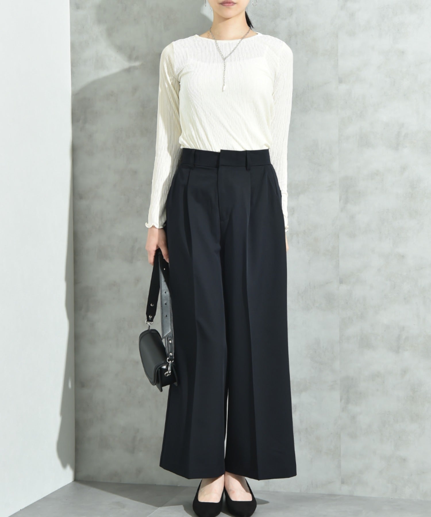 インタープラネット INTERPLANET T／Rサイロ2WAYツイルパンツ （ネイビー） ネイビー