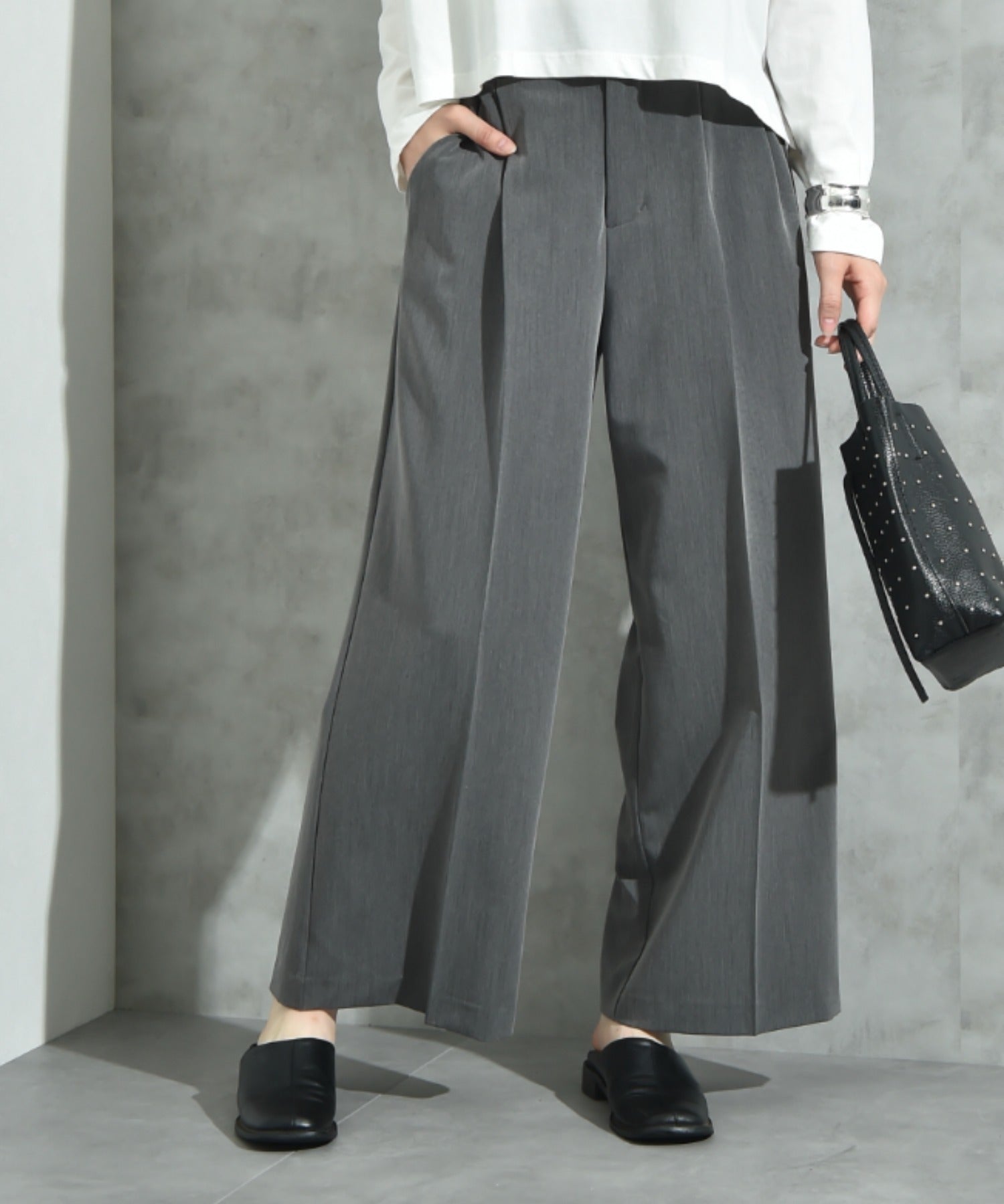 インタープラネット INTERPLANET T／Rサイロ2WAYツイルパンツ （ネイビー） ネイビー