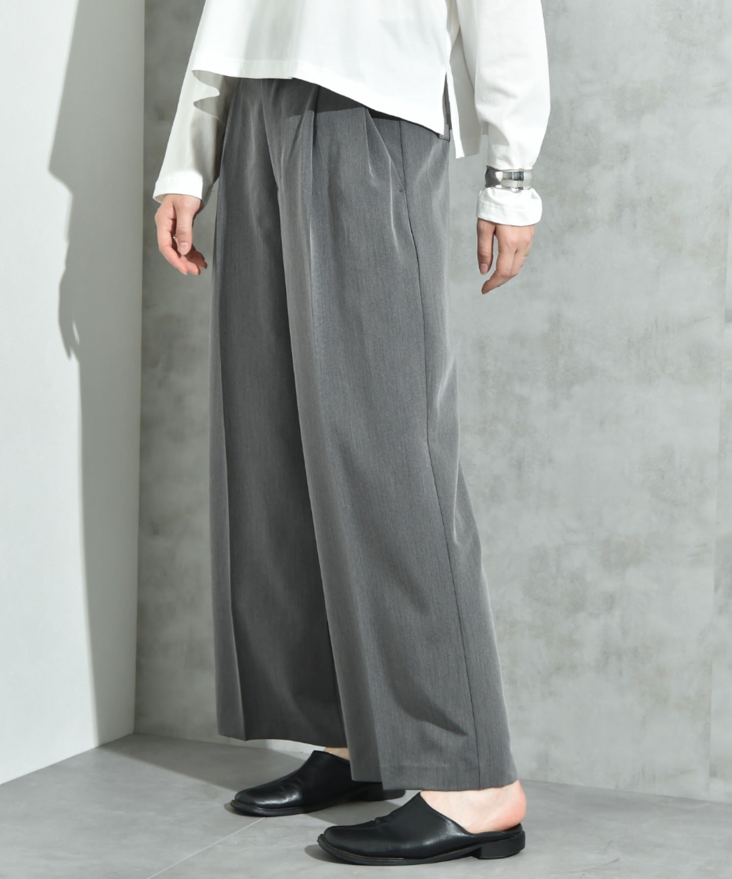 インタープラネット INTERPLANET T／Rサイロ2WAYツイルパンツ （ネイビー） ネイビー