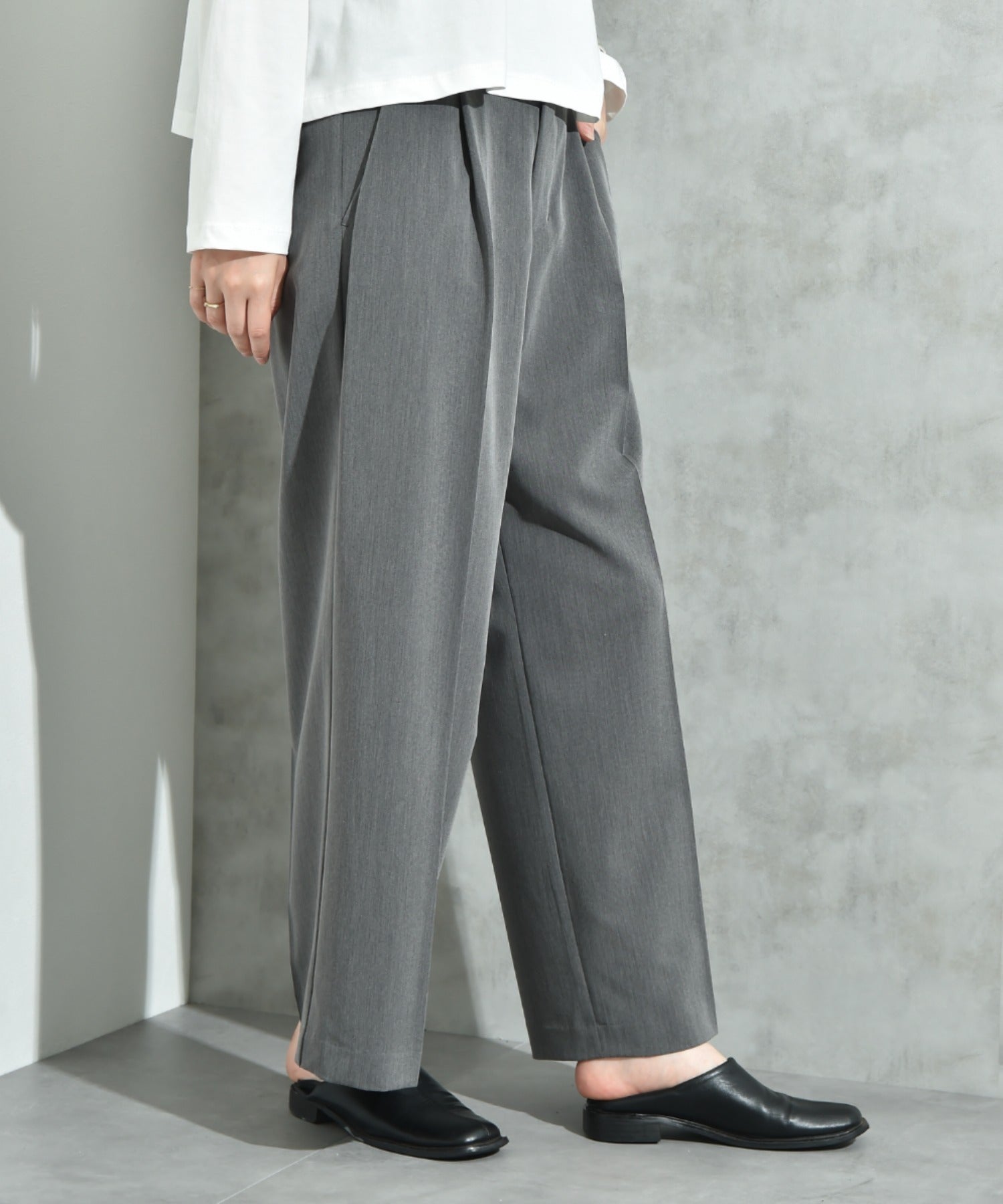 インタープラネット INTERPLANET T／Rサイロ2WAYツイルパンツ （ネイビー） ネイビー