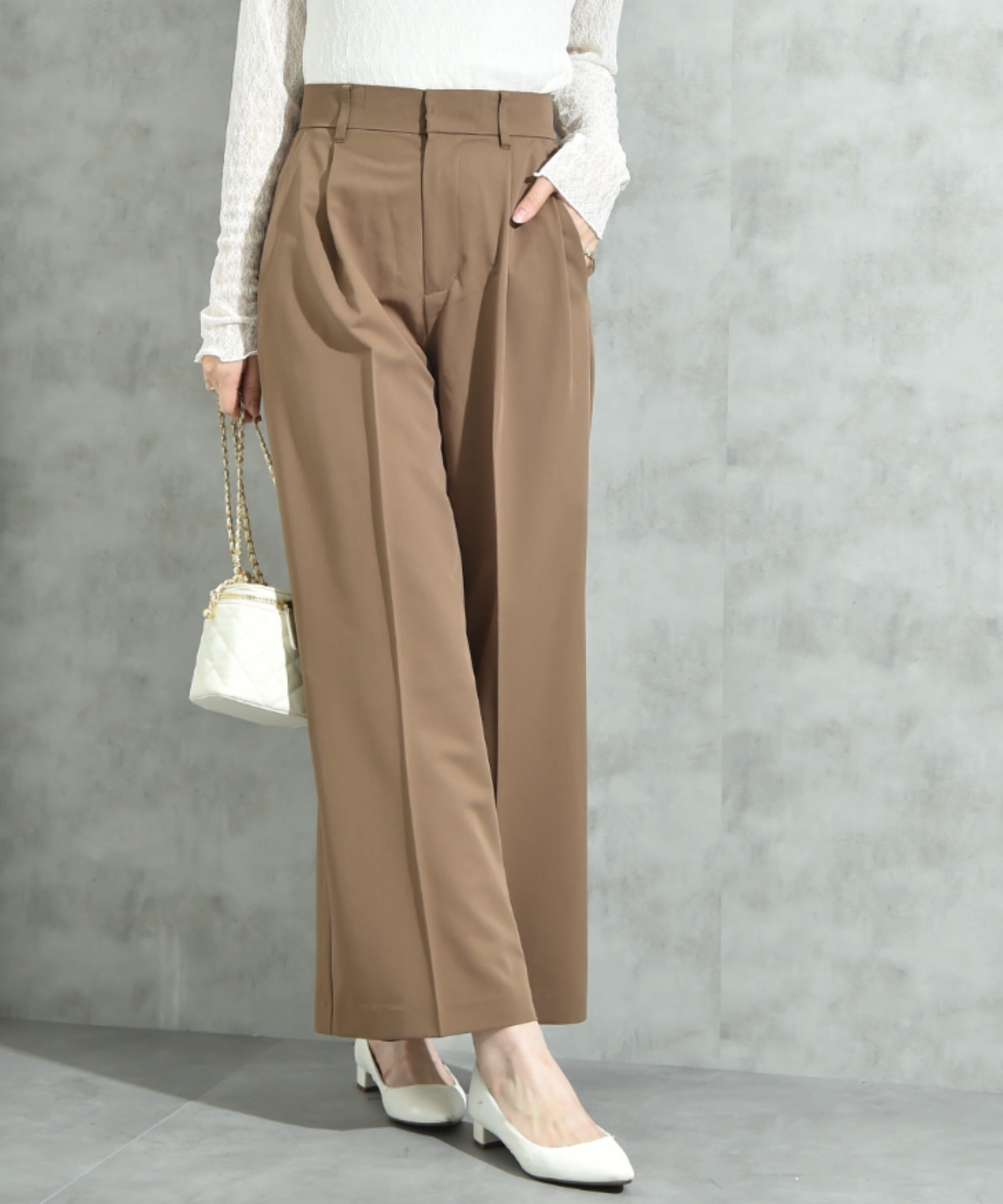 インタープラネット INTERPLANET T／Rサイロ2WAYツイルパンツ （キャメル） キャメル