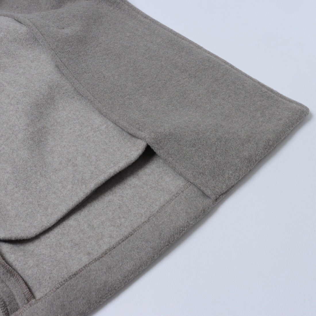 インタープラネット INTERPLANET ニットビーバーピーコート （グレー） グレー