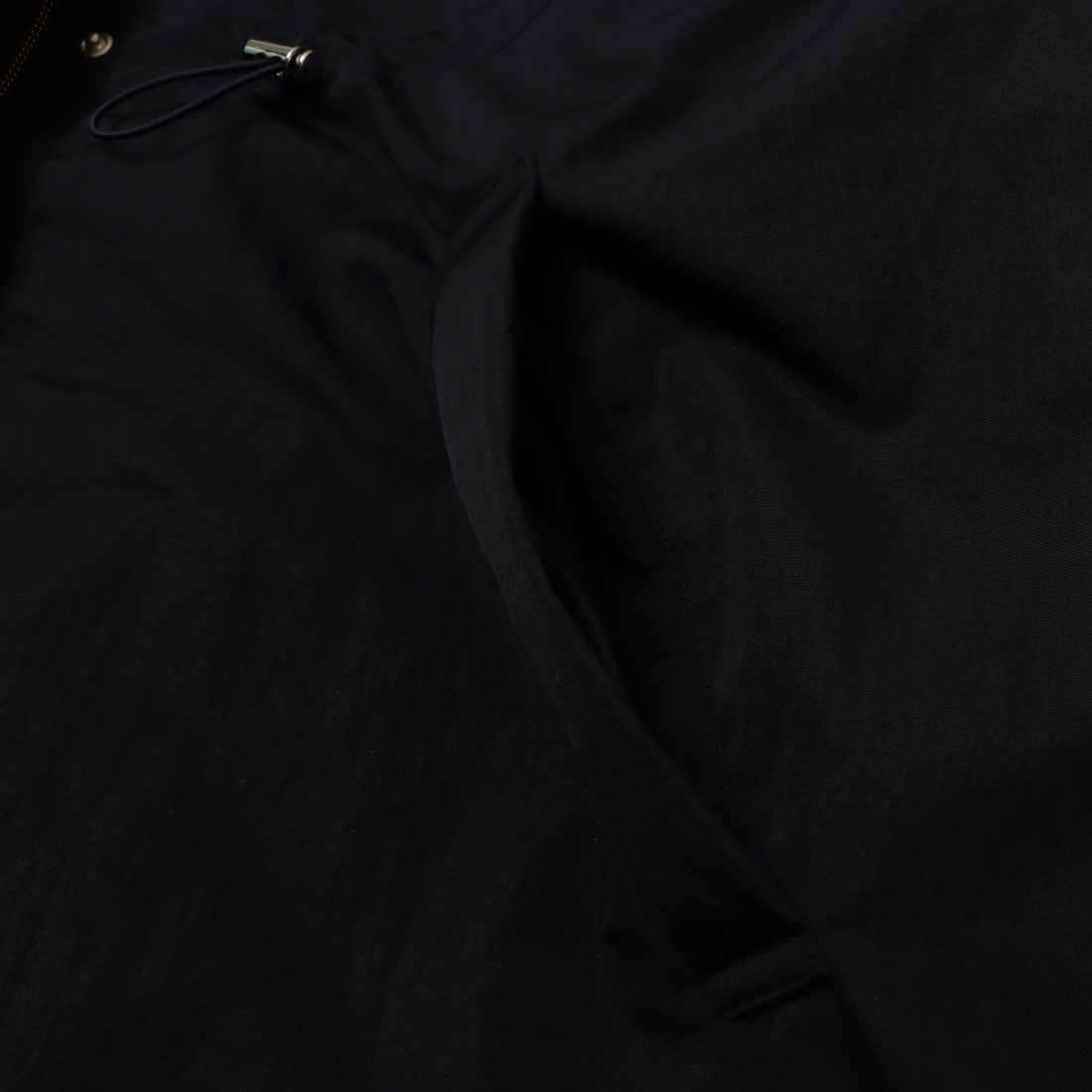 インタープラネット INTERPLANET ウ゛ィンテージクロスZIPロングコート （ブラック） ブラック