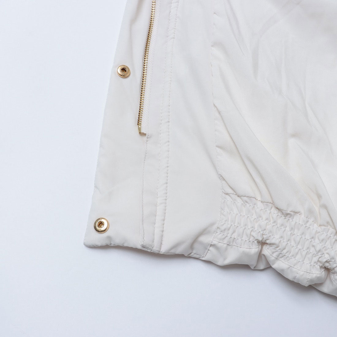 インタープラネット INTERPLANET ストレッチフードミドルピュアダウン （グレージュ） グレージュ