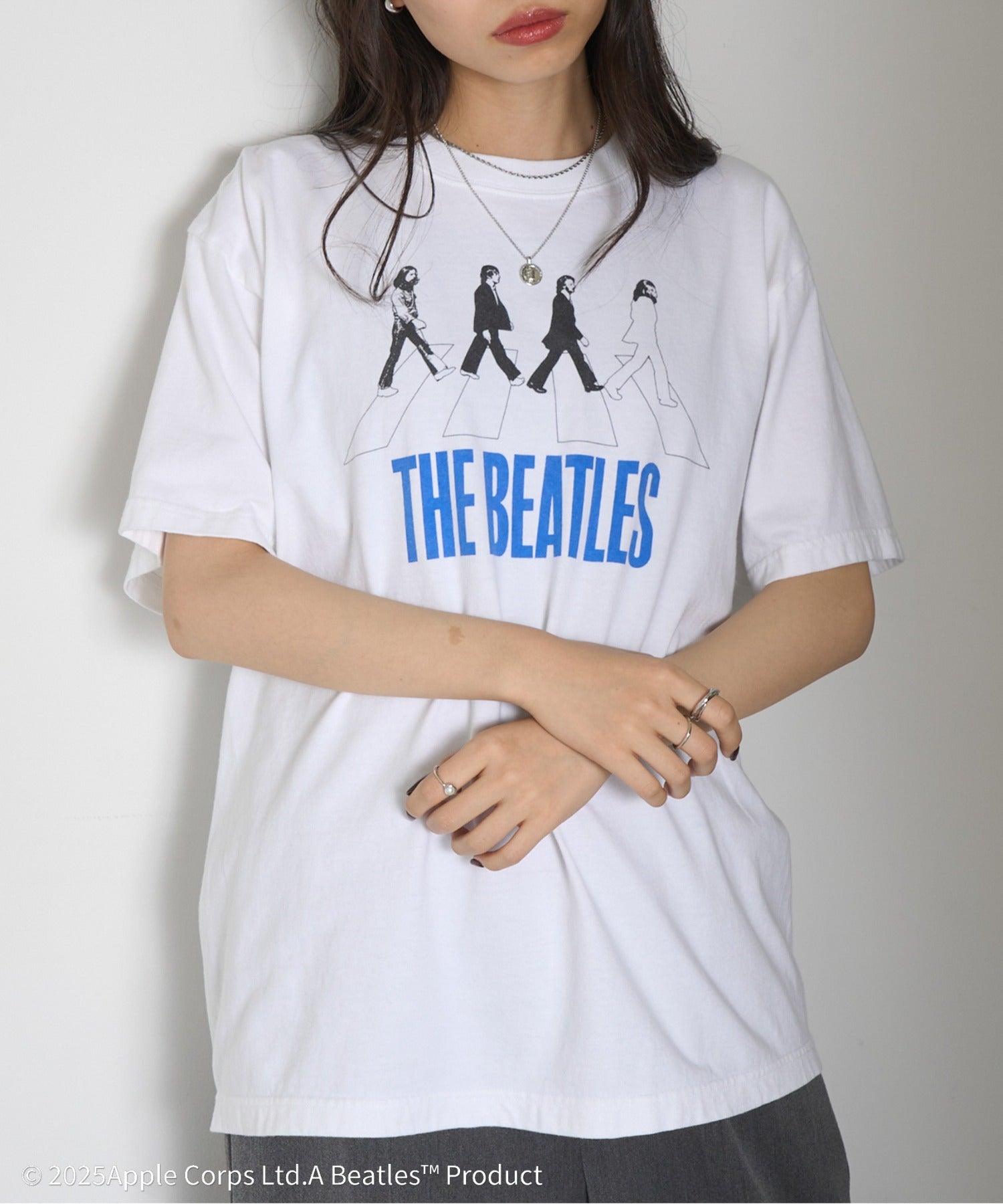 グッドロックスピード GOOD ROCK SPEED バンドTシャツ THE BEATLES （ホワイト） ホワイト
