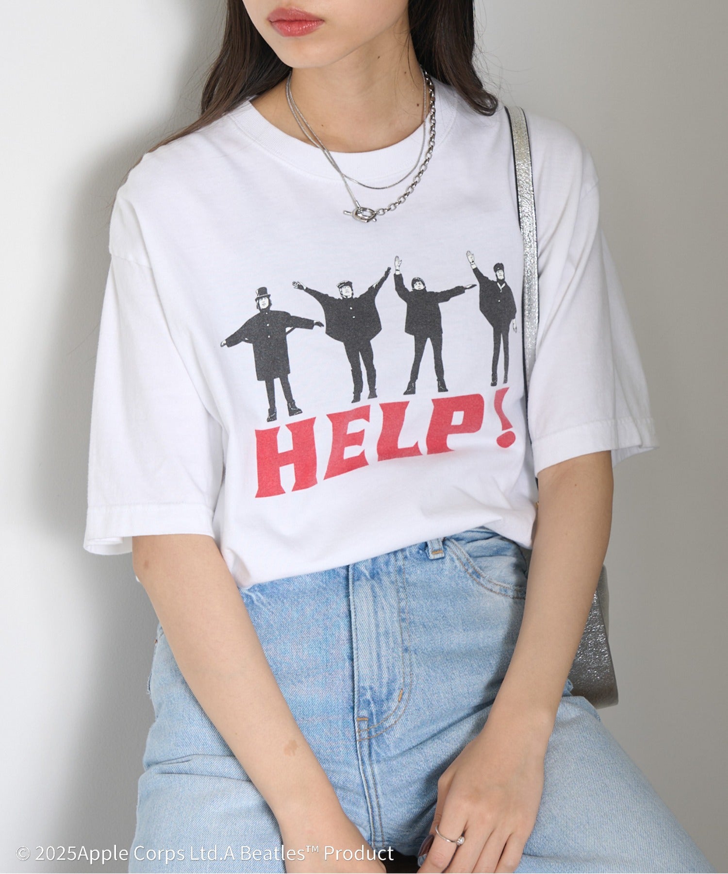 グッドロックスピード GOOD ROCK SPEED バンドTシャツ THE BEATLES （ホワイト系1） ホワイト系1
