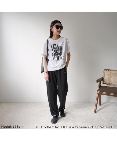 GOODROCKSPEED 半袖Tシャツ 25LIF005W フォトプリント （ホワイト） ホワイト