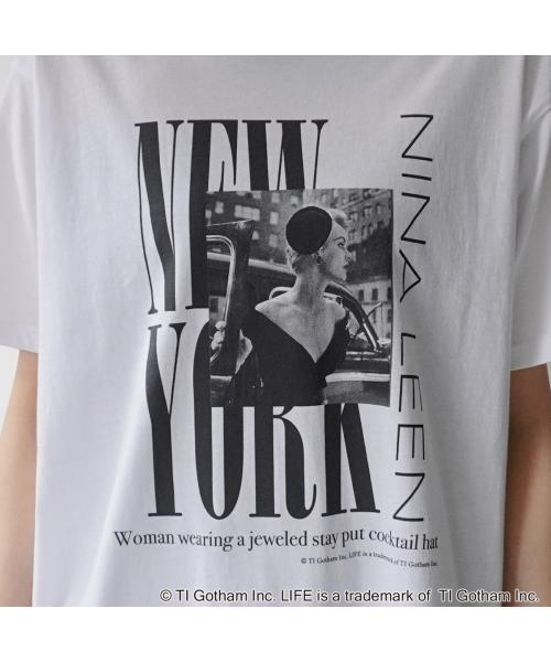 GOODROCKSPEED 半袖Tシャツ 25LIF005W フォトプリント （ホワイト） ホワイト