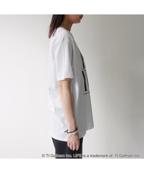 GOODROCKSPEED 半袖Tシャツ 25LIF005W フォトプリント （ホワイト） ホワイト