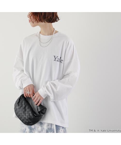 GOODROCKSPEED Tシャツ 25YAL003W YALE UNIVERSITY 長袖 （ホワイト） ホワイト