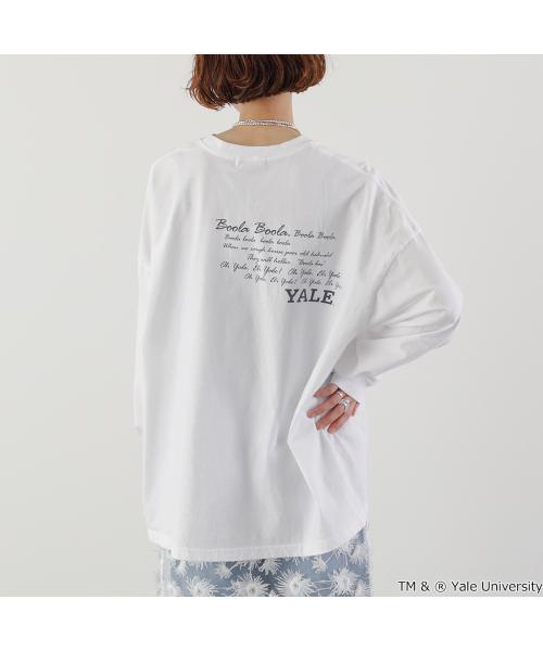 GOODROCKSPEED Tシャツ 25YAL003W YALE UNIVERSITY 長袖 （ホワイト） ホワイト