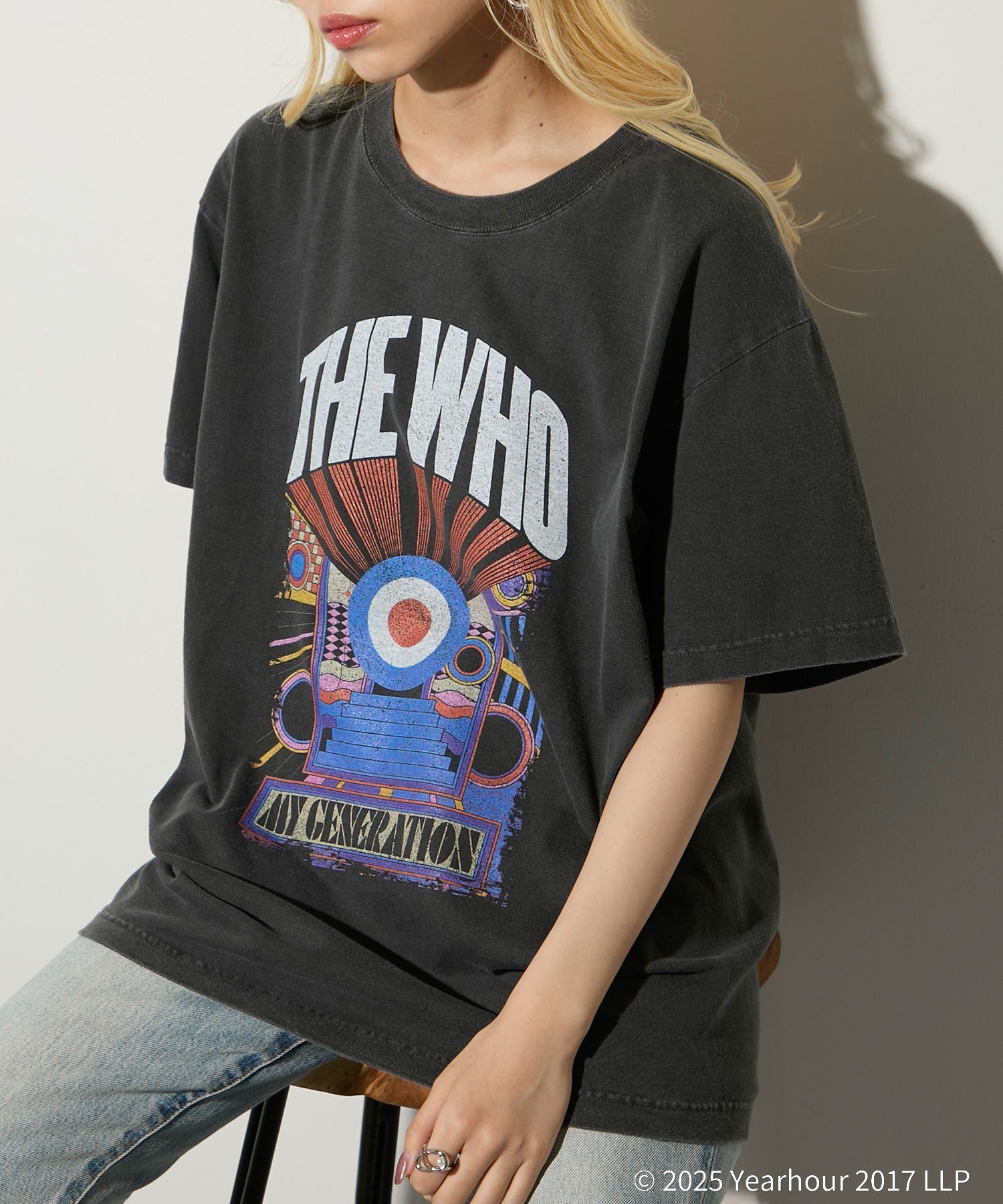 グッドロックスピード GOOD ROCK SPEED バンドTシャツ THE WHO （チャコールグレー） チャコールグレー