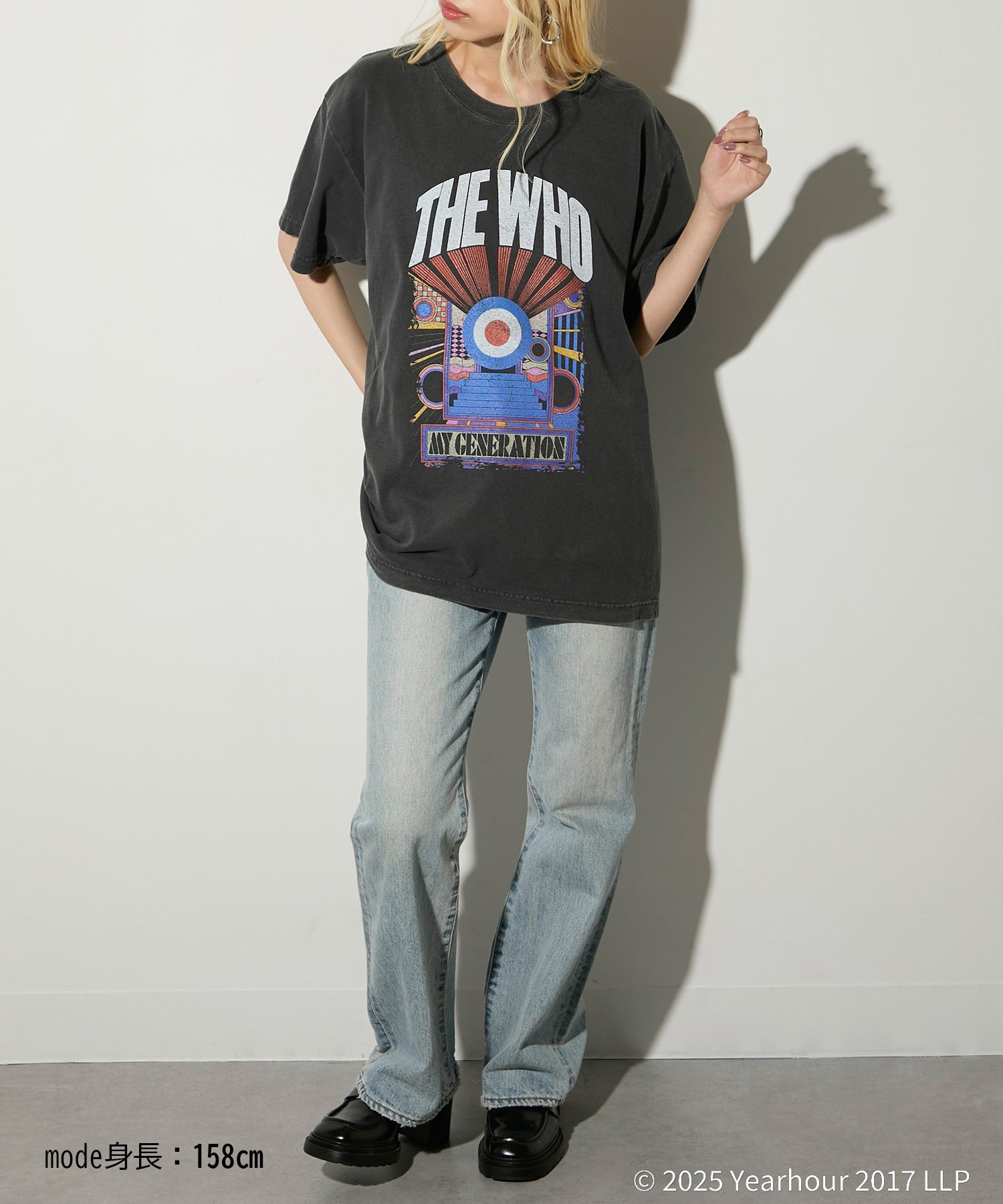 グッドロックスピード GOOD ROCK SPEED バンドTシャツ THE WHO （チャコールグレー） チャコールグレー
