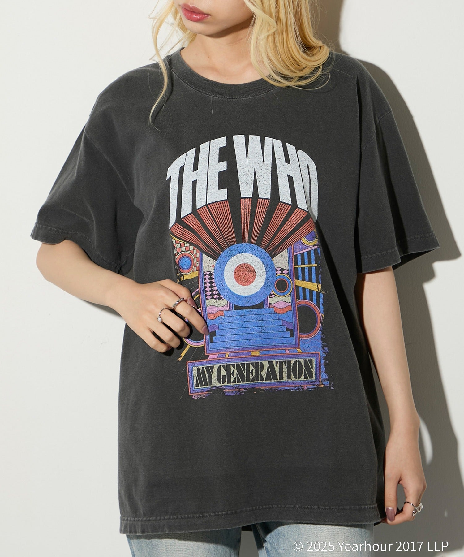 グッドロックスピード GOOD ROCK SPEED バンドTシャツ THE WHO （チャコールグレー） チャコールグレー