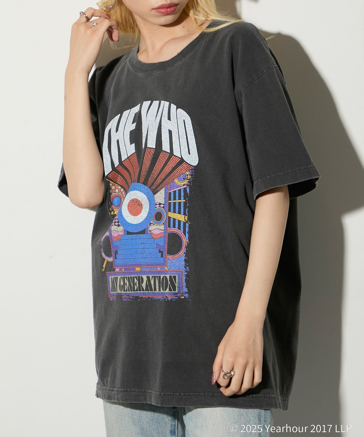 グッドロックスピード GOOD ROCK SPEED バンドTシャツ THE WHO （チャコールグレー） チャコールグレー