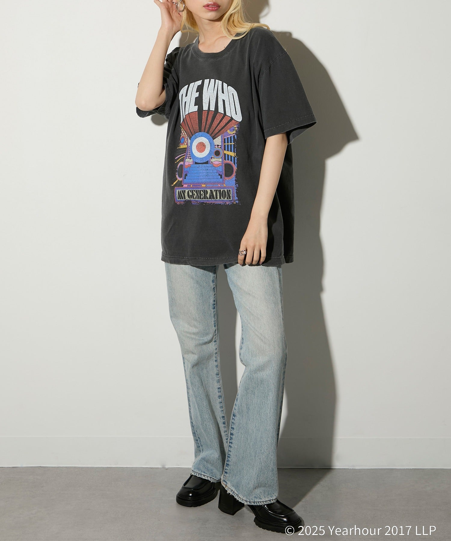 グッドロックスピード GOOD ROCK SPEED バンドTシャツ THE WHO （チャコールグレー） チャコールグレー