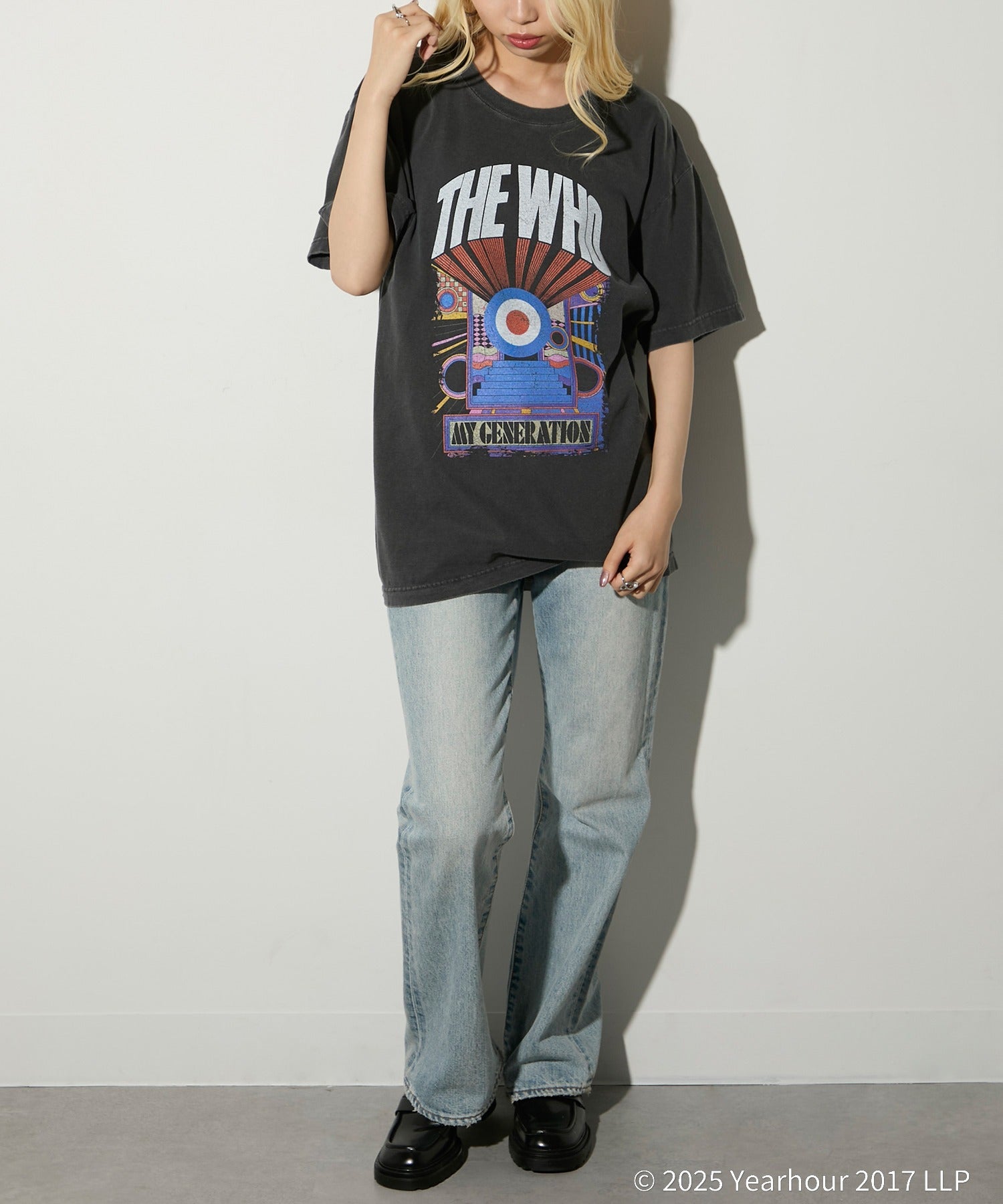 グッドロックスピード GOOD ROCK SPEED バンドTシャツ THE WHO （チャコールグレー） チャコールグレー