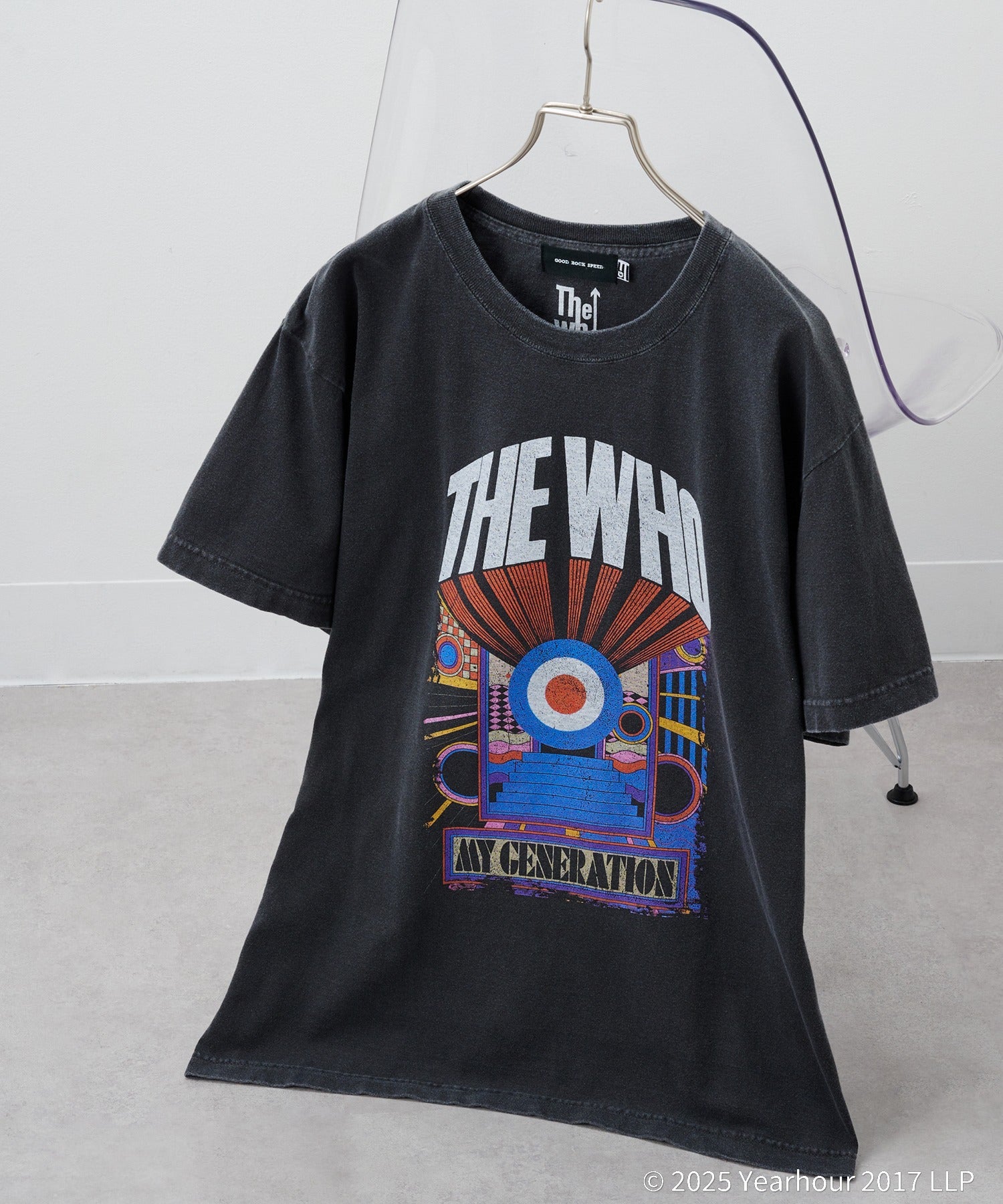 グッドロックスピード GOOD ROCK SPEED バンドTシャツ THE WHO （チャコールグレー） チャコールグレー