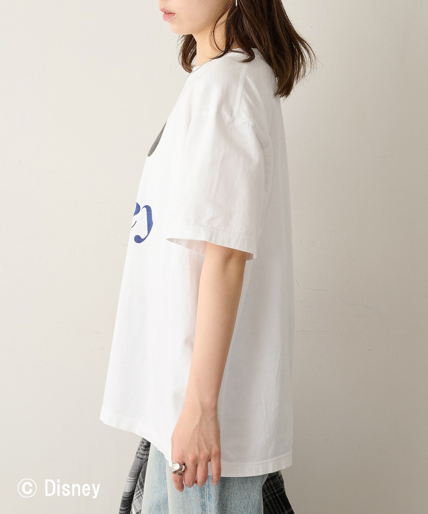 グッドロックスピード GOOD ROCK SPEED Disney / Mickey Mouse ミッキーマウス / Tシャツ （ホワイト） ホワイト
