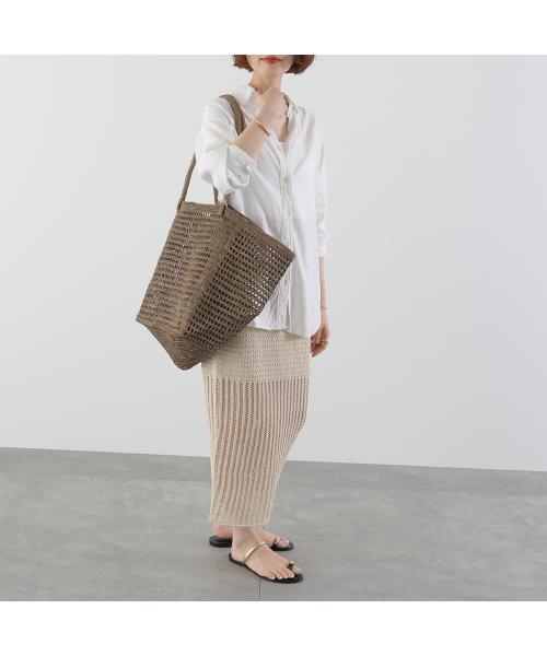 MADE IN MADA かごバッグ HIT BAG ヒット トートバッグ （TEA/ブラウン） TEA/ブラウン