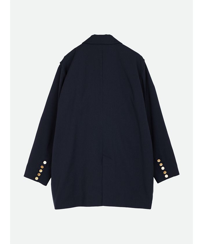 ナウンレス NOUNLESS SHOULDER SLIT BLAZER JACKET （BEIGE） BEIGE
