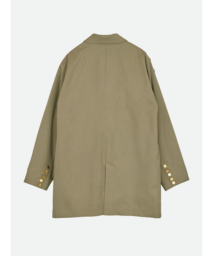 ナウンレス NOUNLESS SHOULDER SLIT BLAZER JACKET （BEIGE） BEIGE