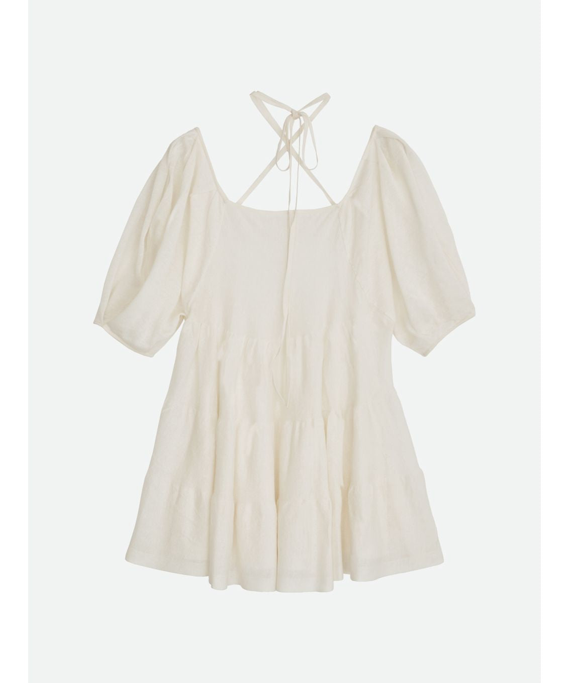 ナウンレス NOUNLESS SHEER TIERED KNIT TUNIC （ORANGE） ORANGE
