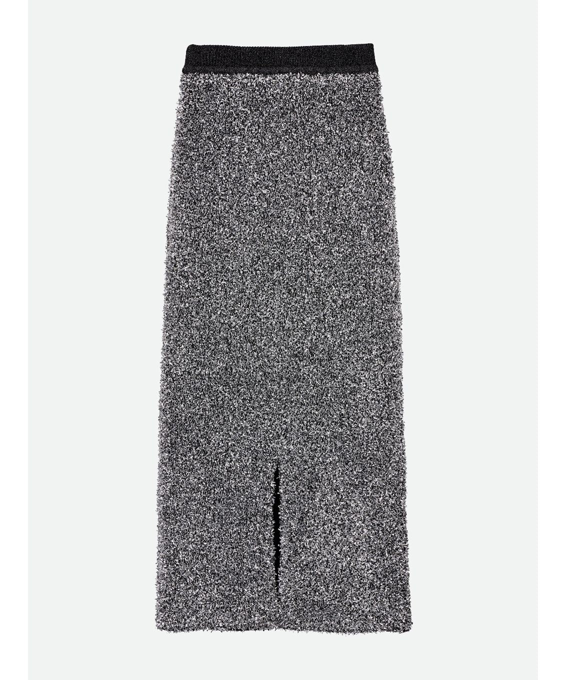 ナウンレス NOUNLESS GLITTER TAPE YARN KNIT SKIRT （GOLD） GOLD