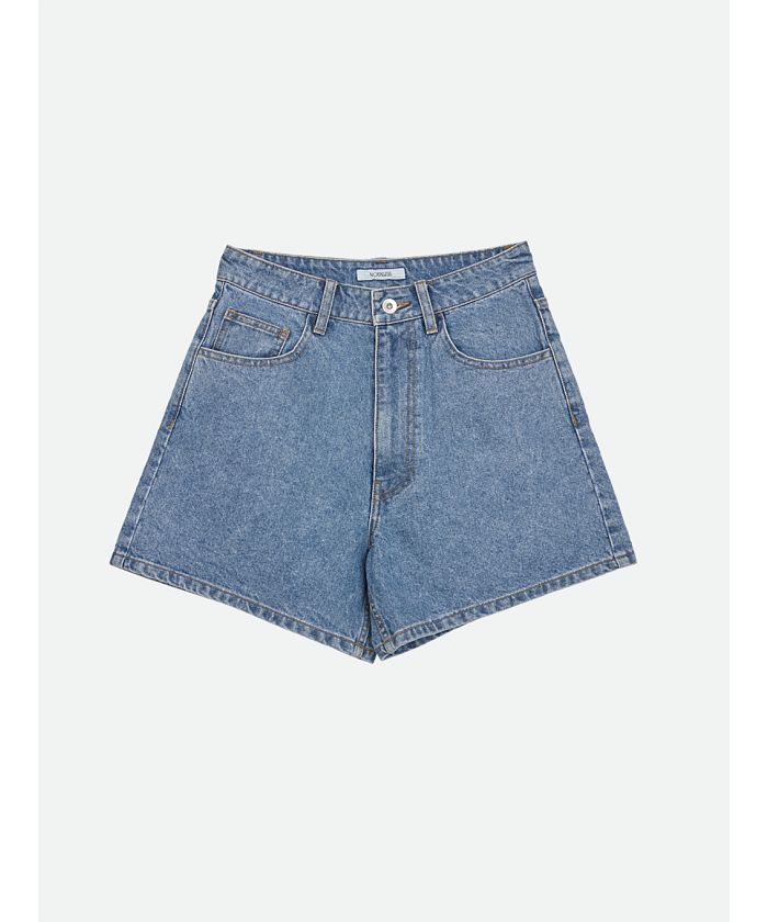 ナウンレス NOUNLESS VINTAGE LIKE DENIM SHORT PANTS （BLUE） BLUE