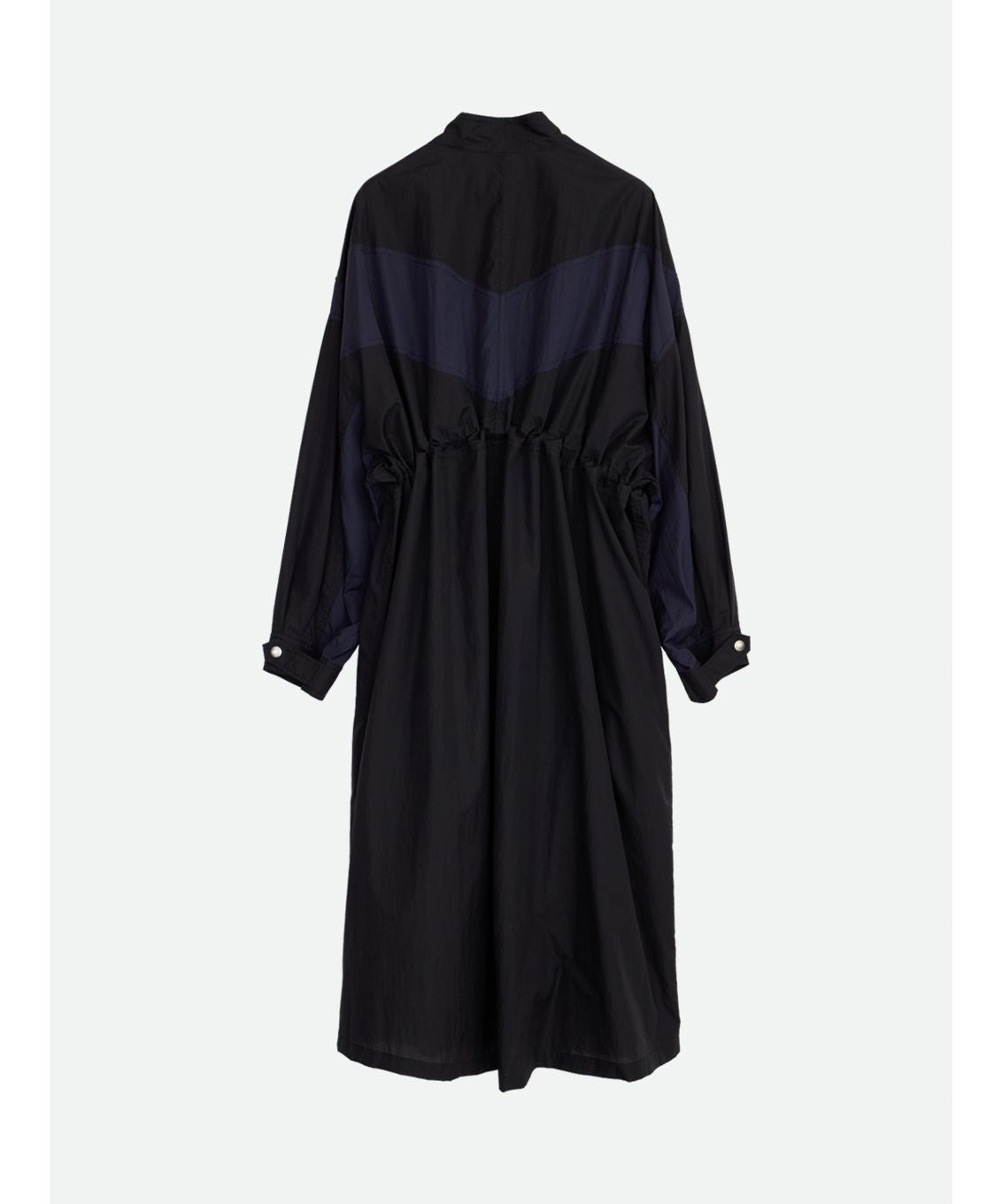 NOUNLESS SHEER DRAWSTRING OVER COAT