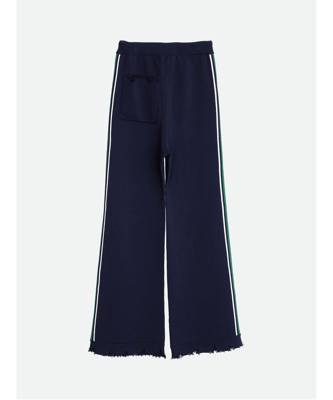 ナウンレス NOUNLESS 【セットアップ対応商品】GRUNGE TRACK KNIT PANTS （NAVY） NAVY
