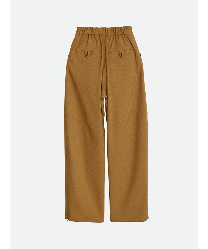 ナウンレス NOUNLESS RETRO ROUND SLIT PANTS （CORK） CORK