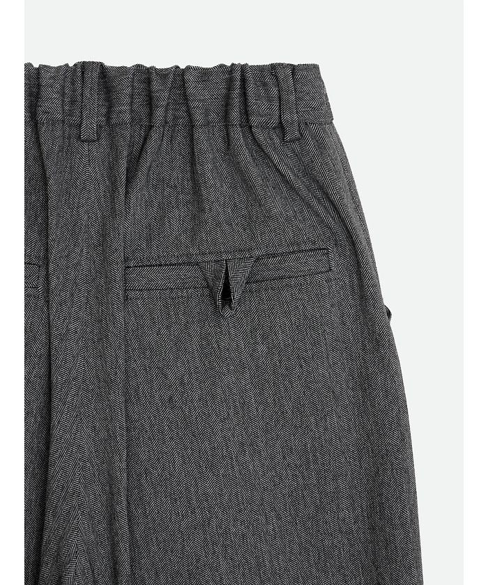 ナウンレス NOUNLESS RETRO ROUND SLIT PANTS （CORK） CORK
