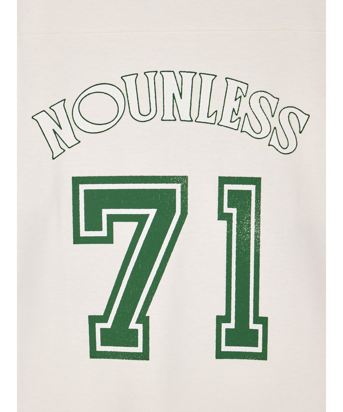 ナウンレス NOUNLESS NOUNLESS UNIFORM BIG TEE （MILK） MILK