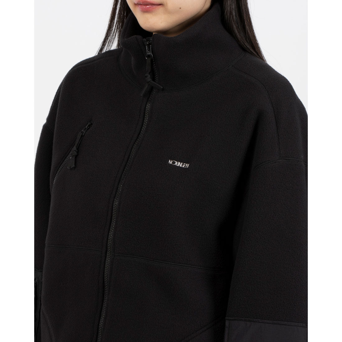 ナウンレス NOUNLESS NOUNLESS OVER FLEECE JACKET