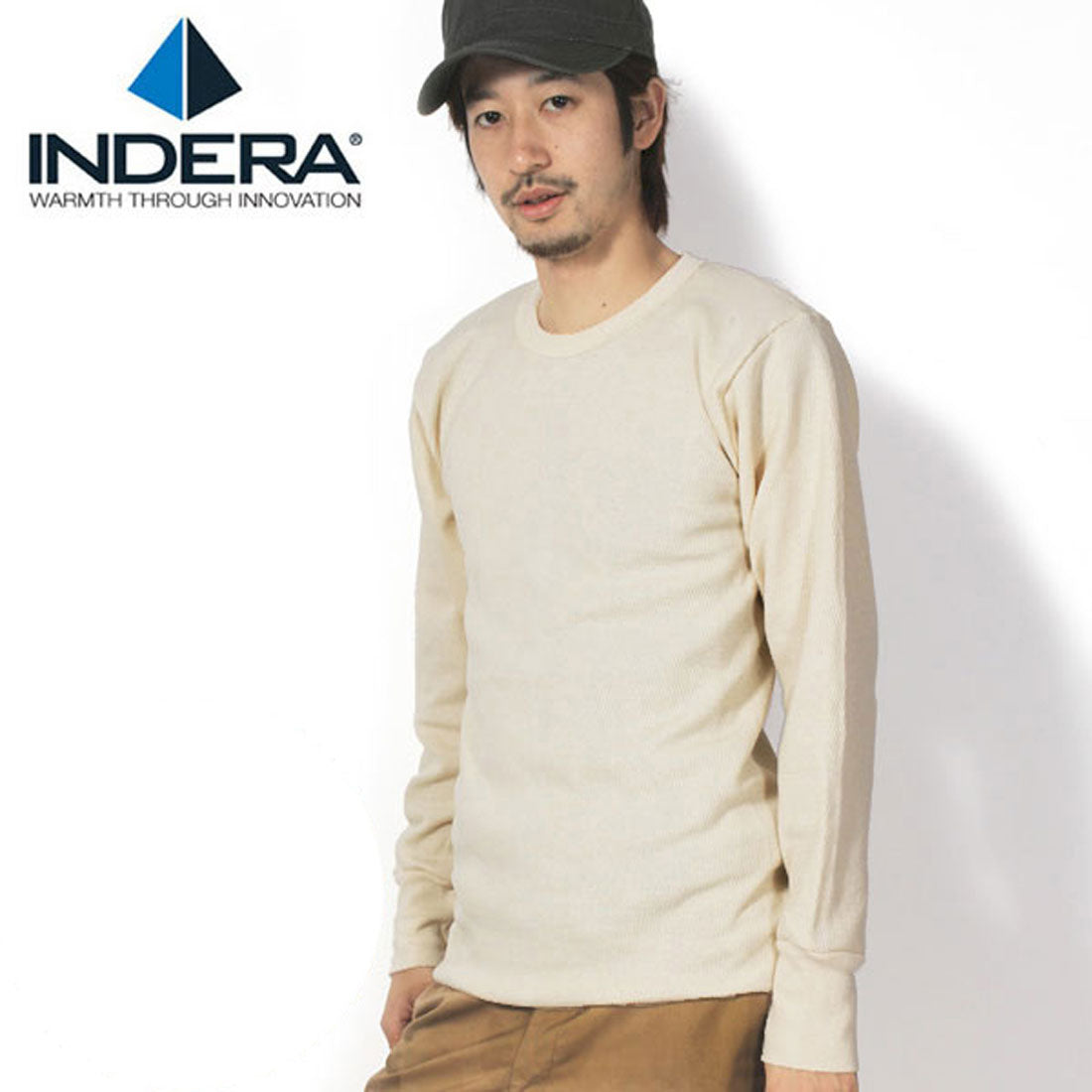 インデラ INDERA Expedition Weight Cotton Raschel Thermals L/S TEE （XL） XL