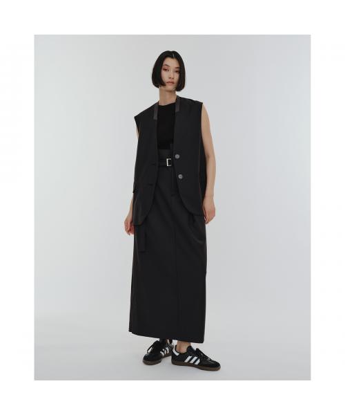 IORE スカート SUSPENDERS SKIRT  IOR24AW-SK-001 （BLACK/ブラック） BLACK/ブラック