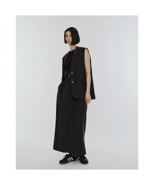 IORE スカート SUSPENDERS SKIRT  IOR24AW-SK-001 （BLACK/ブラック） BLACK/ブラック