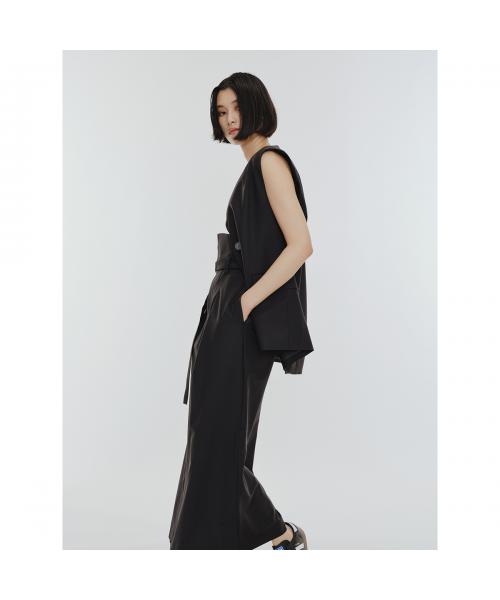 IORE スカート SUSPENDERS SKIRT  IOR24AW-SK-001 （BLACK/ブラック） BLACK/ブラック
