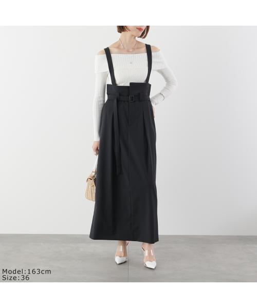 IORE スカート SUSPENDERS SKIRT  IOR24AW-SK-001 （BLACK/ブラック） BLACK/ブラック