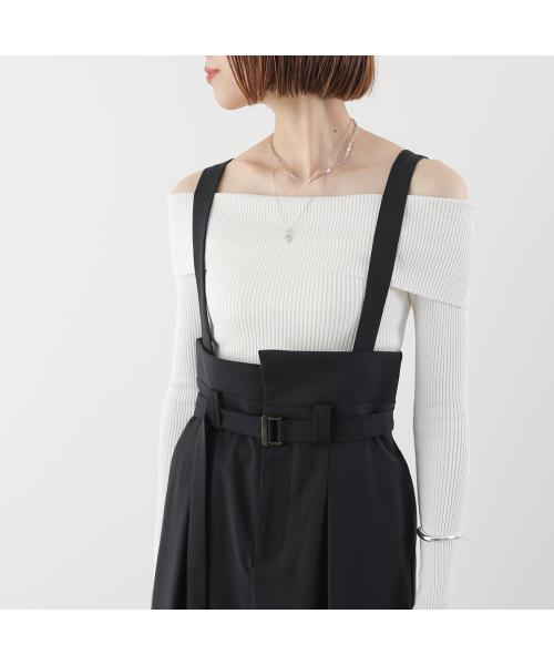 IORE スカート SUSPENDERS SKIRT  IOR24AW-SK-001 （BLACK/ブラック） BLACK/ブラック