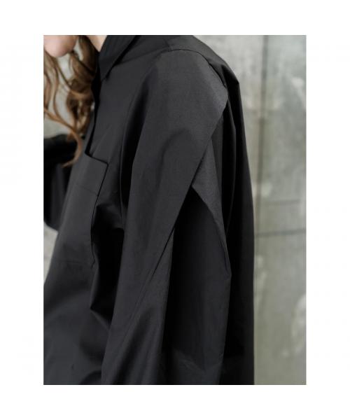 IORE 長袖 シャツ IOR25SS-SH-001 コットン （BLACK/ブラック） BLACK/ブラック