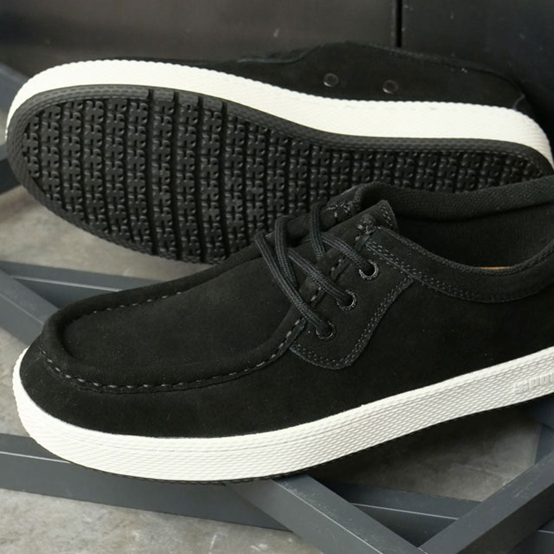 iPass IPATH Cats Low Black-Suede [2345-7-01]