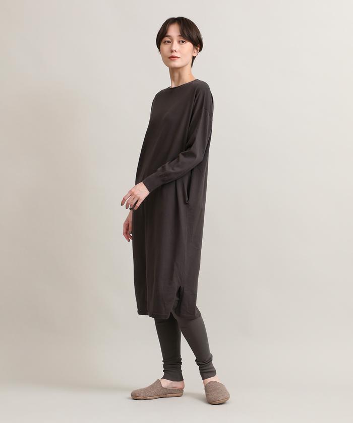 "IT'S INTERNATIONAL I.T.'S. international Long Knit One-Piece《Organic Cotton》"
