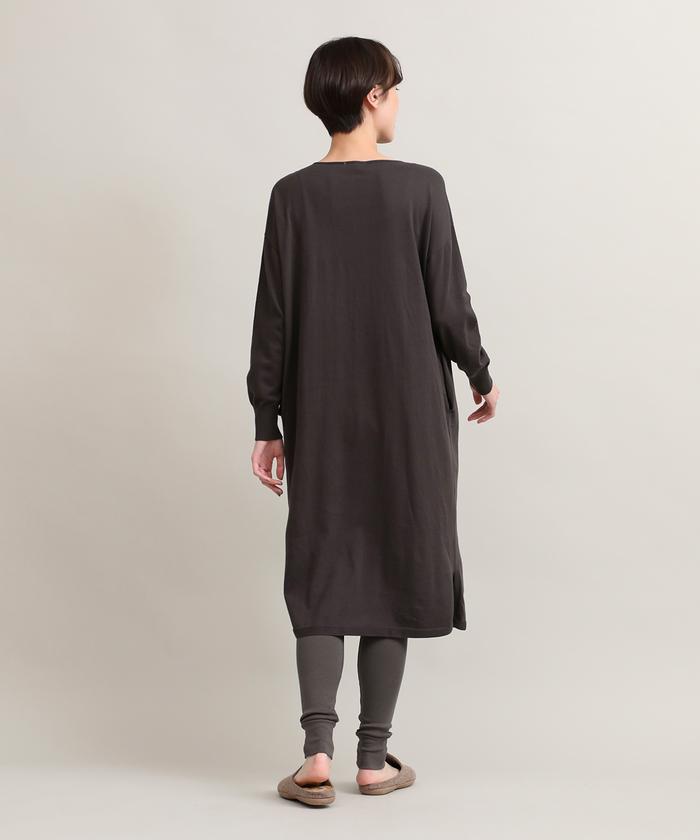 "IT'S INTERNATIONAL I.T.'S. international Long Knit One-Piece《Organic Cotton》"