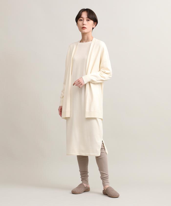 "IT'S INTERNATIONAL I.T.'S. international Long Knit One-Piece《Organic Cotton》"
