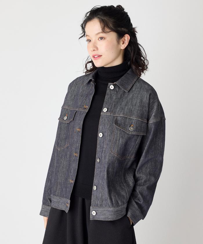 イッツインターナショナル I.T.'S. international デニムジャケット《SUVIN DENIM》 （インディゴ9） インディゴ9