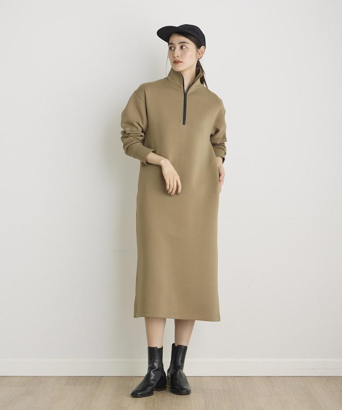 "I.T.'S. international Half Zip One Piece"